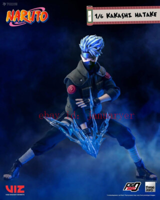 Perfect Threezero 1/6 Figzero Kakashi Hatakf Action Figure In Stock Model
