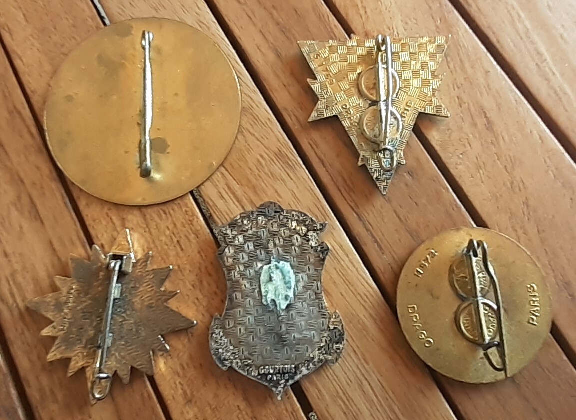 Lot 5 insignes militaires n° 3 | eBay