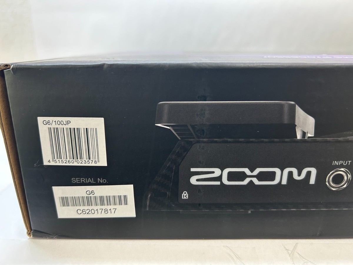 と*い様 ZOOM G6 美品 Amazon.com: Zoom G6 Multi-Effects Processor with FP02M