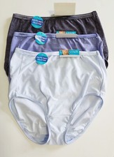 3 Vanity Fair Illumination Brief Panty Multi 13109 Sz 7/L - NWT
