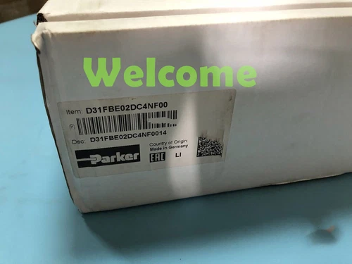New Parker D31FBE02DC4NF0014 proportional valves Fast Shipping via FedEx or DHL