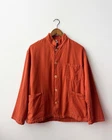Vintage Burnt Orange Chore Jackets Cotton