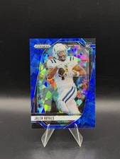 2025 Panini Prizm Draft Picks Football Jalen Royals #139 Blue Ice Prizm RC /149