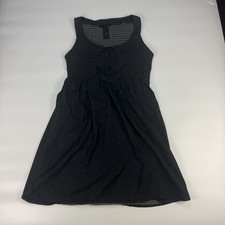 Calvin Klein Jeans Navy Smocked Sleeveless Mini Dress S
