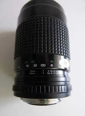 Pentacon Prakticar PB 70-210mm f/4-5.6 MC Zoom lens. Practica Bayonet PB mount .