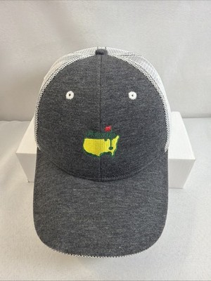 MASTERS HEATHERED GREY PERFORMANCE MESH BACK HAT AUGUSTA NATIONAL GOLF Ahead USA