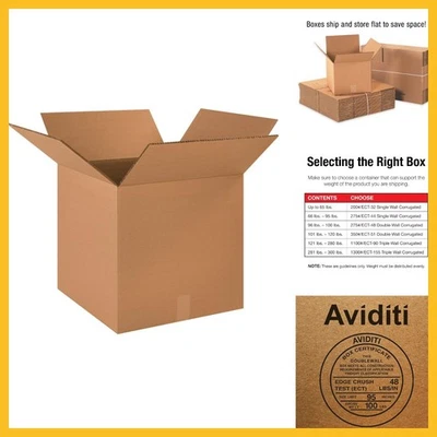 Aviditi HD1818DW Schwerlast doppelwandige Wellpappe Schachtel 18" L x 18" B x - Bild 1 von 4