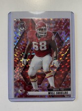 Panini 2025 Mosaic Will Shields #237 Chiefs Red Mosaic Football NFL
