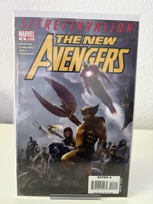 The New Avengers #45 Marvel Comic US Heft bagged and Boarded