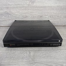 Technics SL-JS16R Turntable Tested Working Black Excellent Condition Record Play