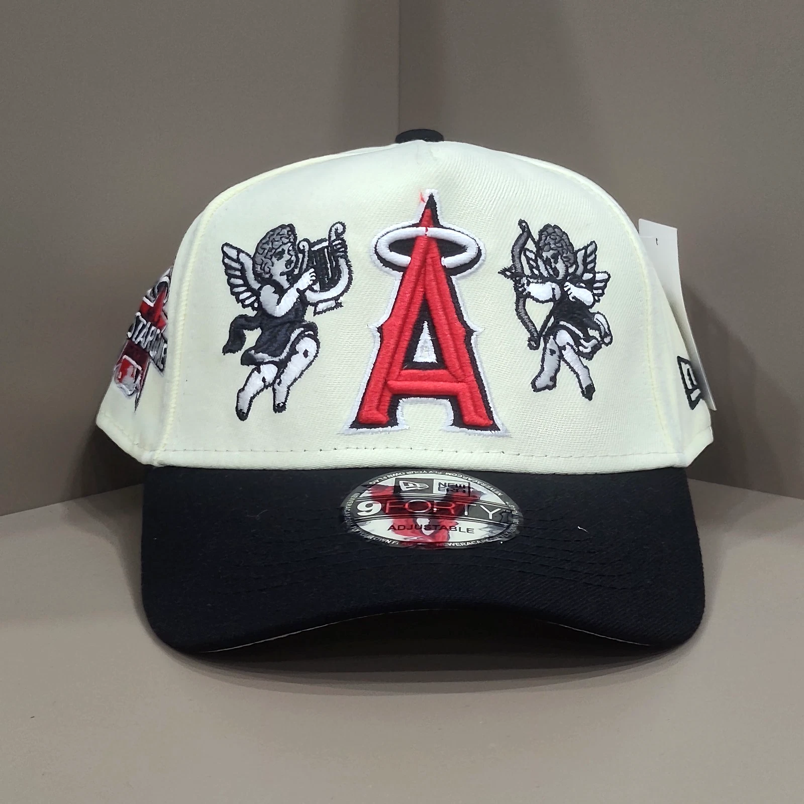 Los Angeles Angels Outdoor Casual Beige Baseball Cap with Angels Embroidery
Opens in a new window or
