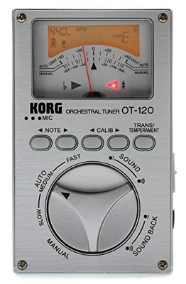 KORG OT-120 Orchestral Chromatic Tuner Needle Meter for Orchestra & Band NEW