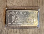 Great Lakes Mint 1 oz .999 Fine Silver Bar – 1973 Labor Day Anniversary RARE