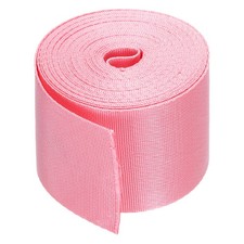 Flat Nylon Webbing Strap 2 Inch 5 Yards Cherry Pink for Backpack