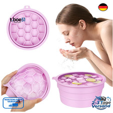 Faltbares Silikon Gesichtswaschbecken Face Ice Bath Bowl Eisbad