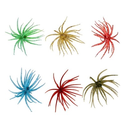 6Pcs Fishing Sea Urchin Lures Easy Operate Slow Sinking Artificial Baits