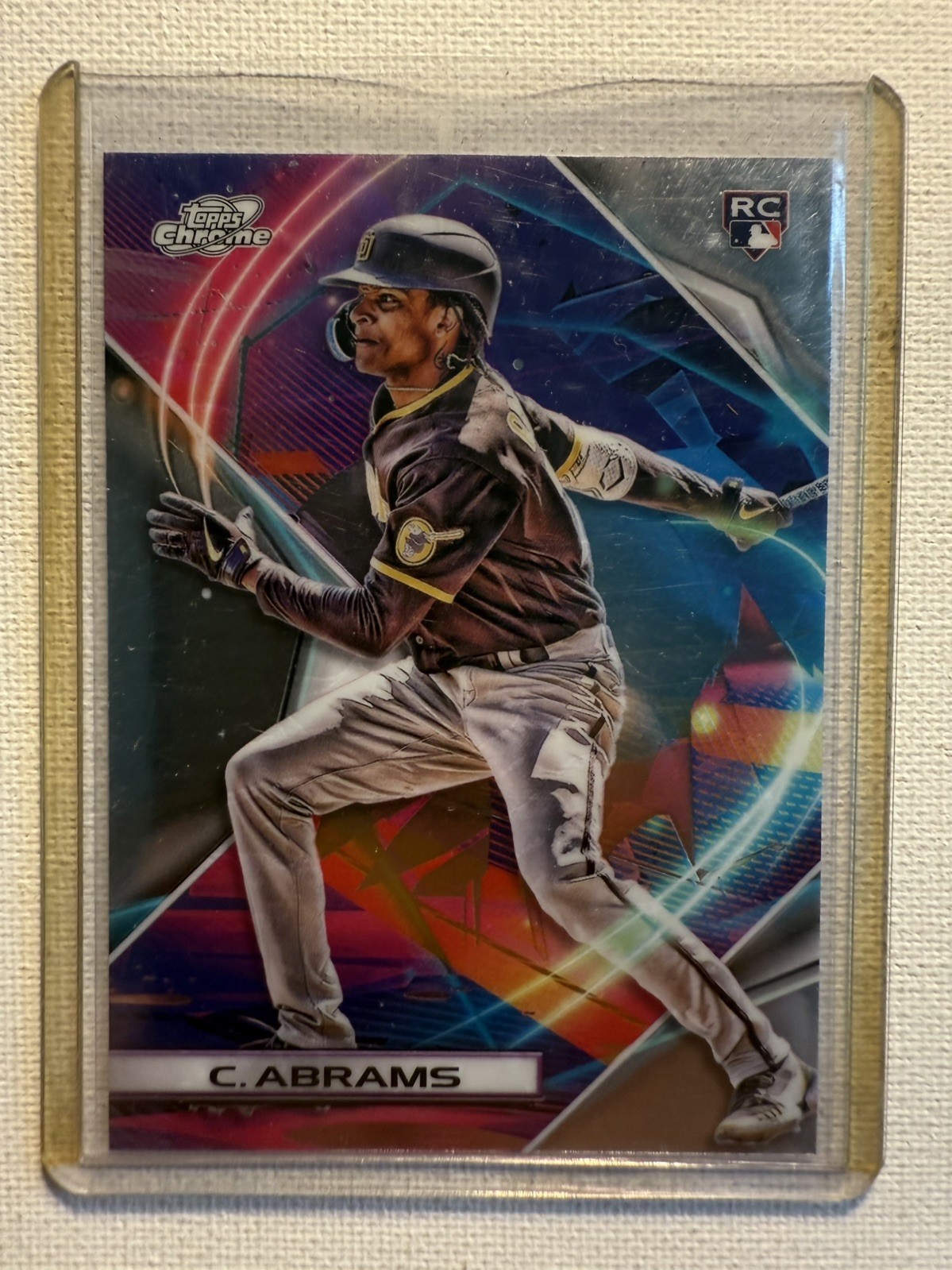 2022 Topps Cosmic Chrome - C.J. Abrams #133 (RC)