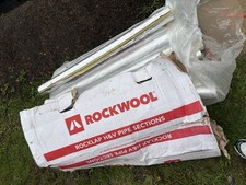 Rockwool Rocklap 1m Foil Backed Pipe Insulation Lagging
