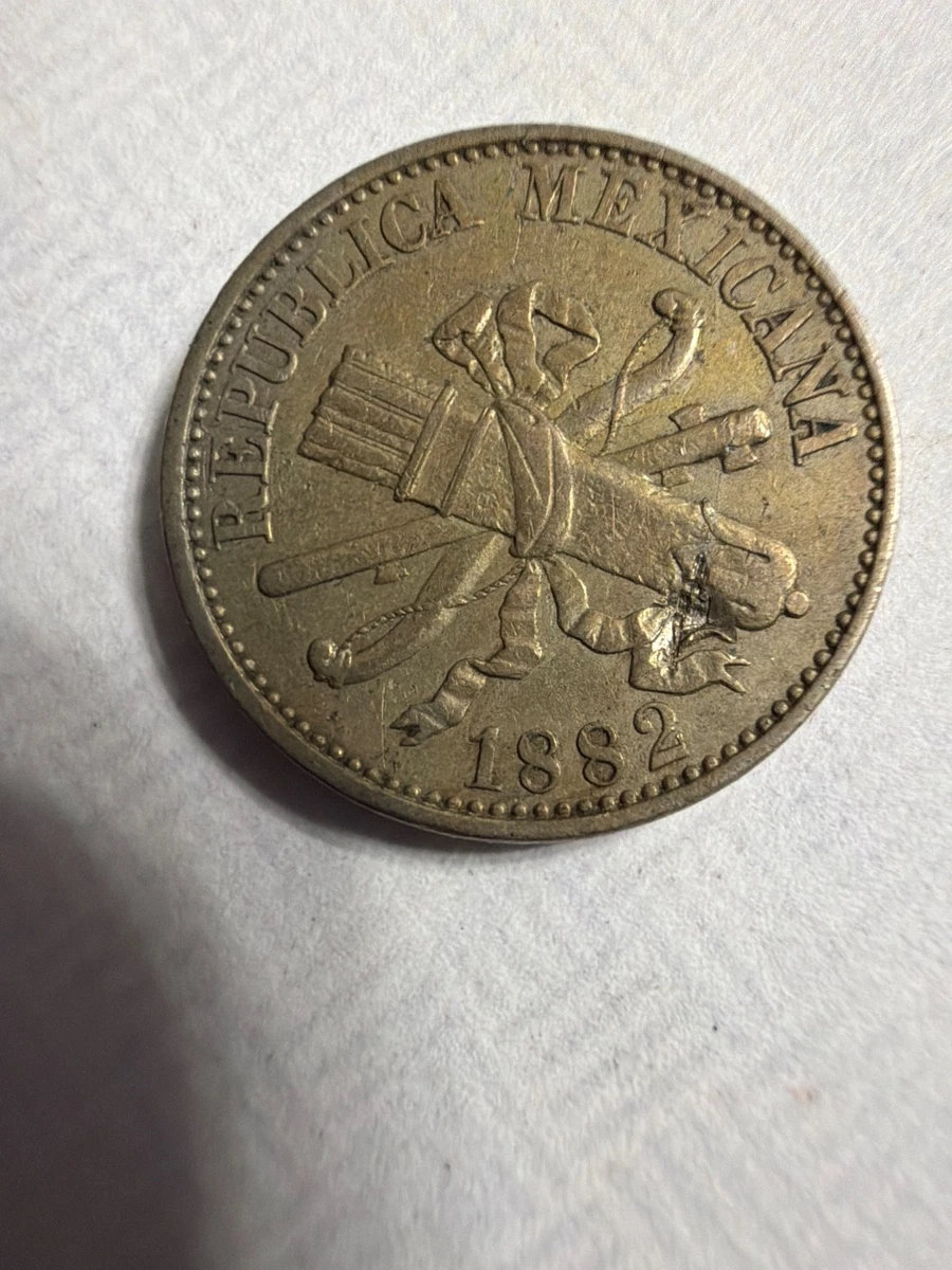 希少【2003年/廃盤】AGRОTÓXICО/Estadо De Guerrа 1882 Year Second Republic of Mexico Coins (1867-1905) for sale | eBay