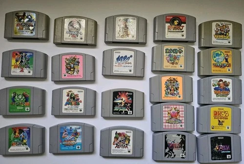 New Listing22 Japanese N64 Games Lot Mario Party Smash Bros Pokemon Stadium Zelda Tested
