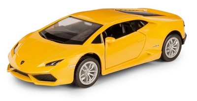 RMZ City LAMBORGHINI HURACAN COUPE GELB 12,5cm DIE CAST METAL MODEL NEU KASTEN