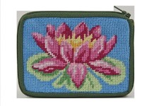 Alice Peterson Coin Purse Needlepoint Kit - SZ170 Waterlily