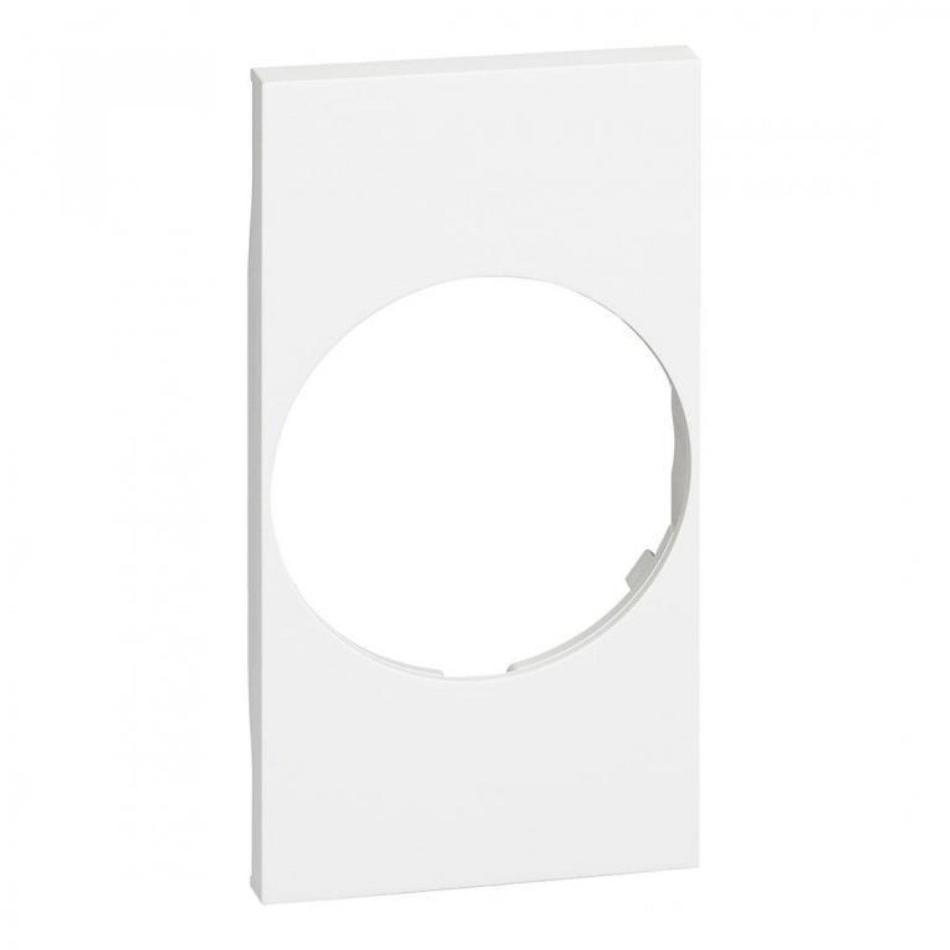 Living Now sockets plaque 2P + Z Schuko 2mod. White KW04