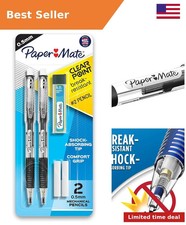 Paper Mate Clearpoint Mechanical Pencils, 0.5mm Break-Resistant HB 2 Lead