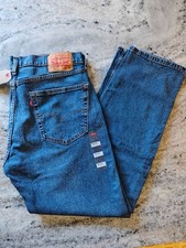 NWT Levi  s Men's 505  Regular Fit Straight Leg Jeans 36X32