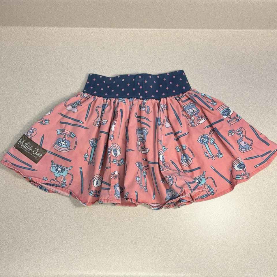 Falda giratoria Matilda Jane Hold the Phone talla 2 niño pequeño, Secret Fields otoño 2014 Foto 4 de 4