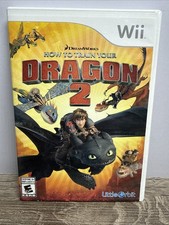 How to Train Your Dragon 2 - Nintendo Wii Complete w/ Manual E10+