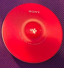 Sony Portable CD Player Pink D-FJ003 with AM/FM Tuner - Tested and Working