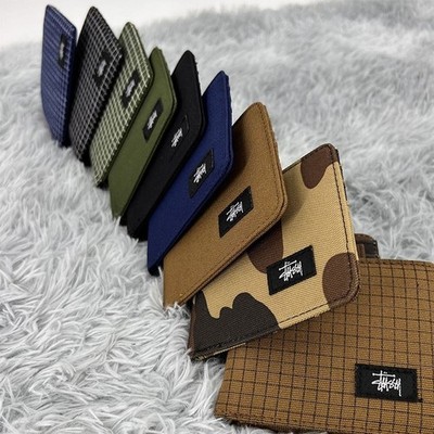 Oxford Cloth Bifold Wallet Multipurpose Multi-card Pocket Wallet Female Neu*-*