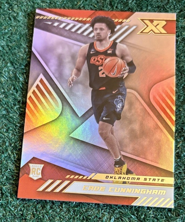 CADE CUNNINGHAM - 2021 PANINI CHRONICLES DRAFT PICKS - XR ROOKIE CARD # 161 NBA