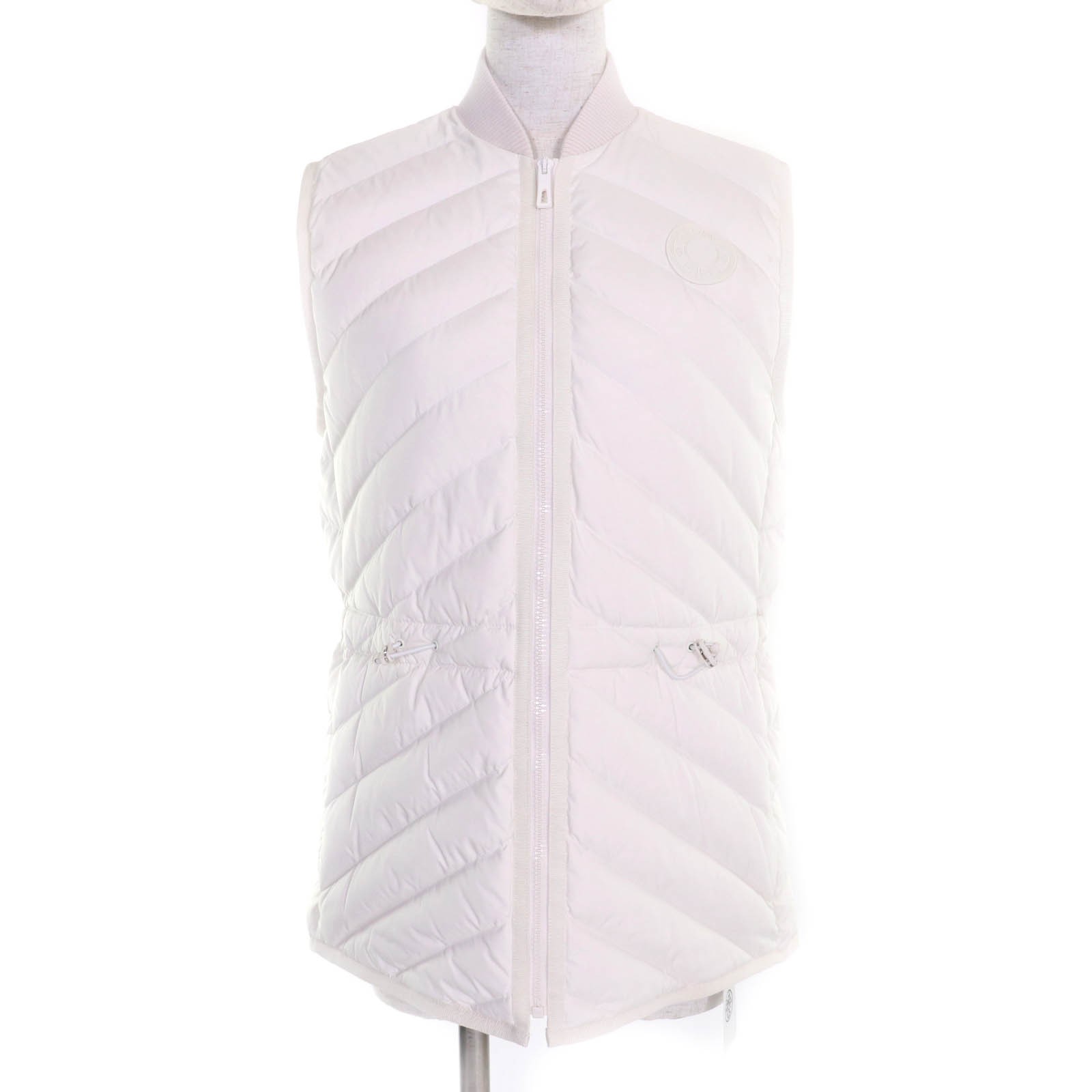 Pristine HERMES Down vest Blanc polyester Women 3… - image 1