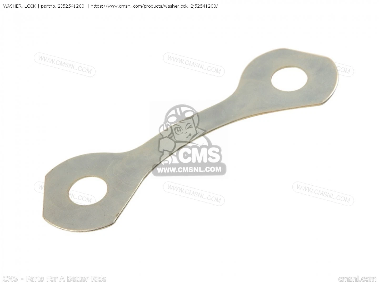 Yamaha Lock Washer 2J5-25412-00-00