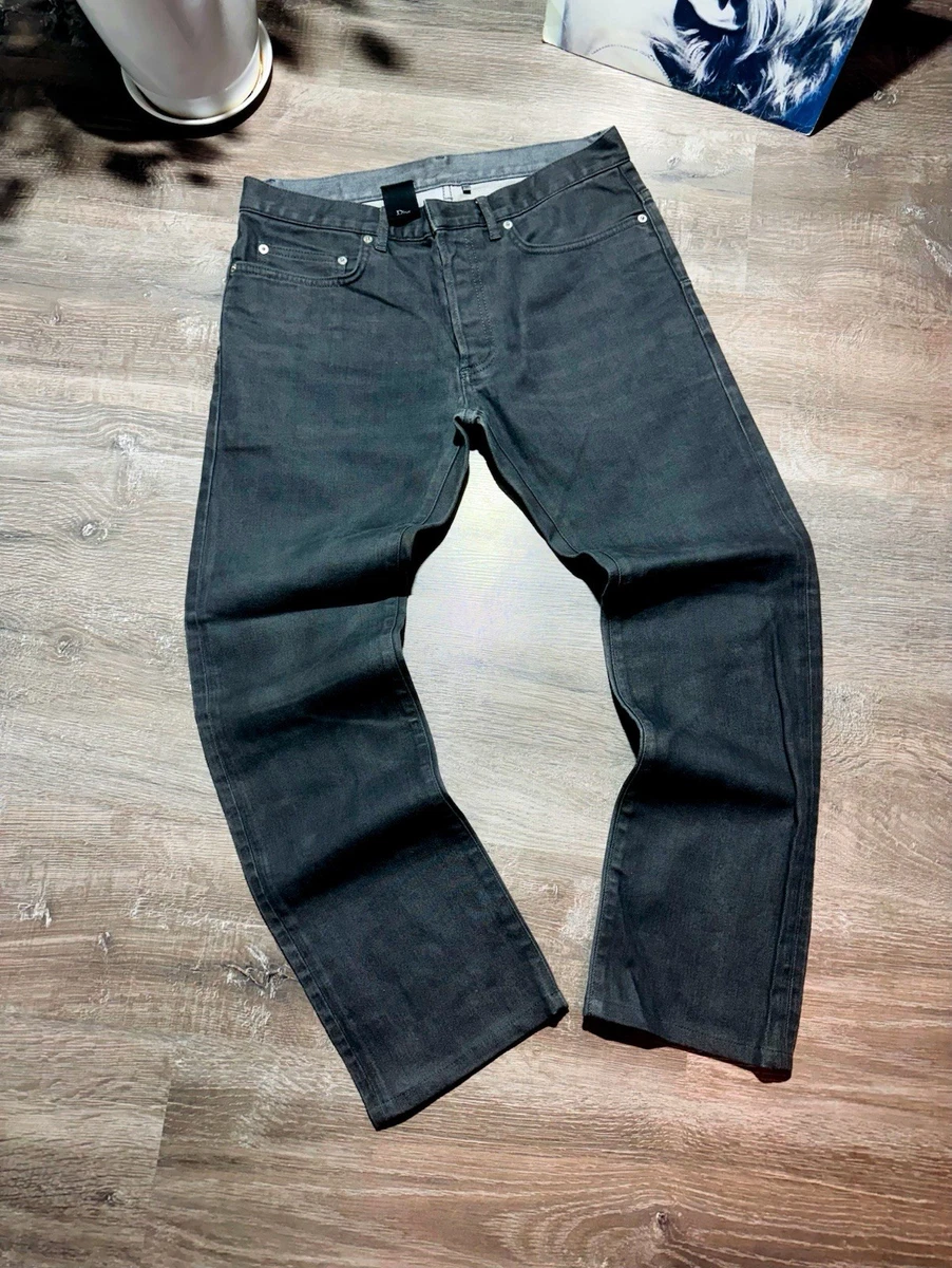 DIOR HOMME シルクデニム スリムフィッ Dior Slim Jeans for Men for sale | eBay