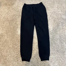 Uniqlo HEATTECH Pants Mens Small Black Fleece Lined Jogger Sweatpants
