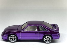 Hot Wheels 1993 Ford Mustang Cobra R Spectraflame Purple - Custom Made