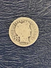 1913 - P Barber Dime - 90% Silver - Circulated