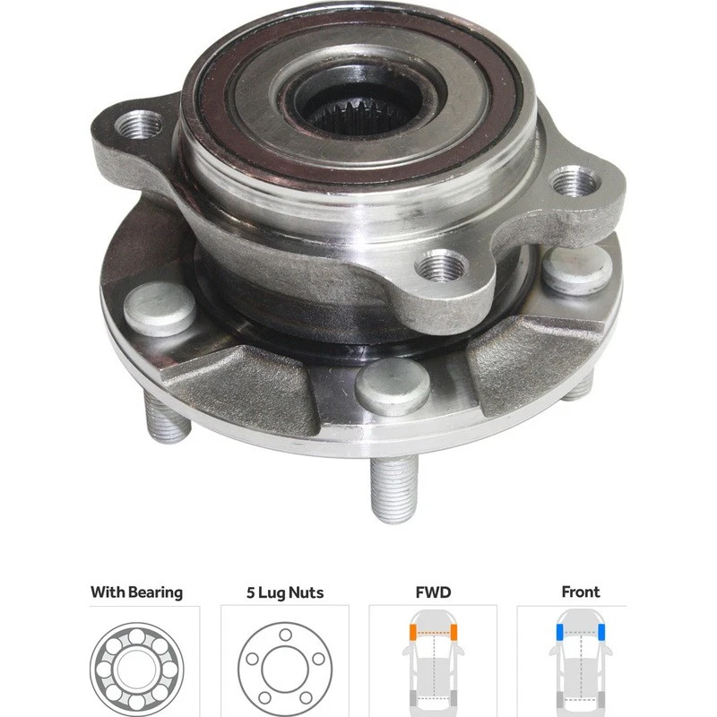 TrueDrive Wheel Hub For 06-18 Toyota RAV4 Prius V Scion xB tC iM Lexus HS250h Foto 2 de 4
