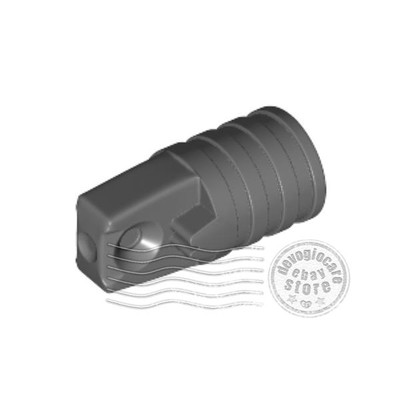 2x LEGO 53923 Hinge cylindrical 1x2 Dark Bluish Gray | 6265702