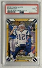 (MA6) 2016 Panini Score Chain Reaction #3 Tom Brady Gold PSA 9 Mint