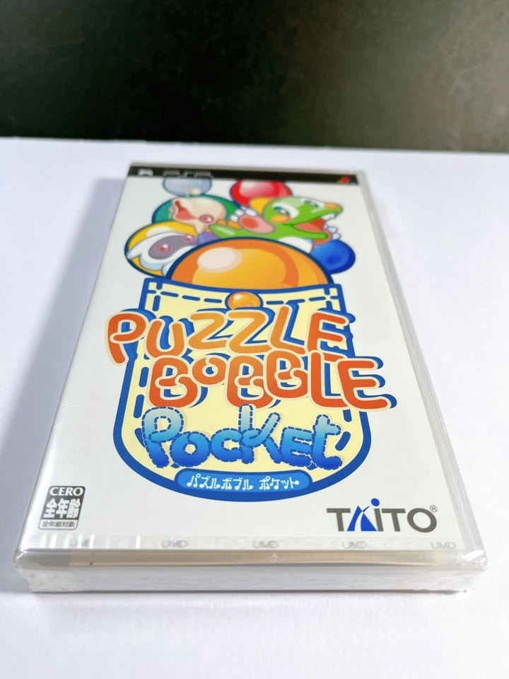 Puzzle Bobble Pocket PSP PlayStation Portable Japanese New Sealed - Image 4 of 4