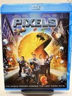 Pixels (Blu-ray, 2015, Adam Sandler, Comedy, Sci-Fi, Family, Columbia Pictures)
