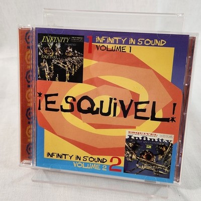 ESQUIVEL - INFINITY IN SOUND Volume 1 and 2 (CD 1997) Latin Jazz Space Age EUC