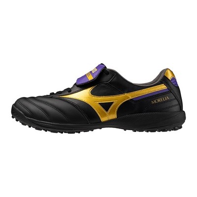 MIZUNO Morelia SALA ELITE TF Q1GB2550 06 Black Gold Width 2E Futsal Shoes