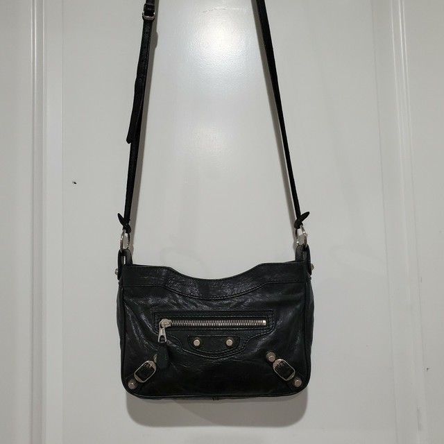 balenciaga hip black