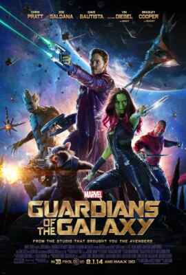 Guardians of the Galaxyポスター Guardians of The Galaxy 1 2 3 Trilogy Movie Poster