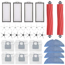 For Roborock Q7 Max/Q7 Max+/T8 Main Brush Side Brush Filter Mop Cloth Dust Bag